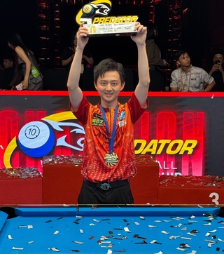 柯秉中奪10號球世錦賽冠軍　盼走出近2年低潮