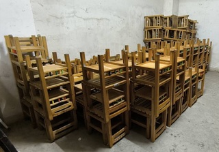 中市汰換學校課桌椅  舊桌椅優先供需要學生申領