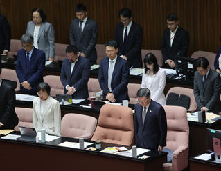 馬太鞍溪堰塞湖洪災立院默哀　卓榮泰：將檢討究責