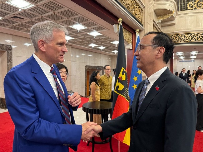 出席德國國慶晚會　朱立倫：樂見雙方開展廣泛交流 | 華視新聞