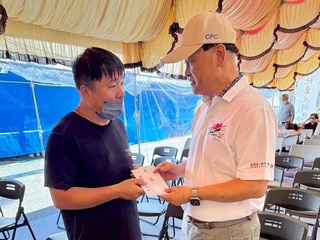 堰塞湖釀災　季連成代卓榮泰慰問罹難者家屬致奠儀