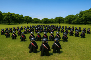 70隻黑貓組隊 桃園國慶升旗秒殺、加碼第二波報名