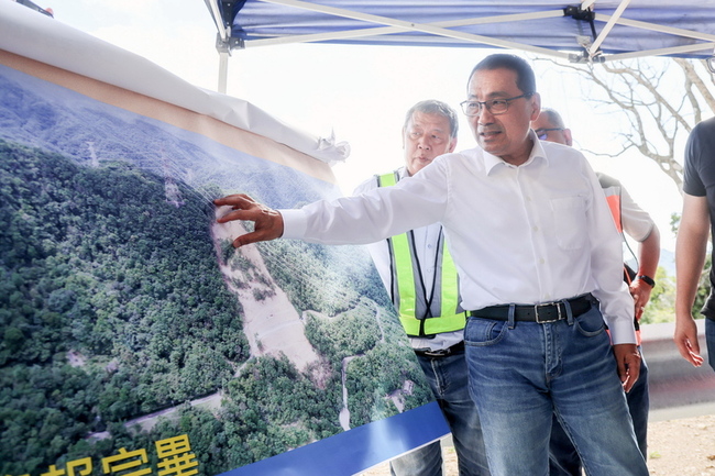 雙溪區北38線百米邊坡復建完工　新北加強防災韌性 | 華視新聞