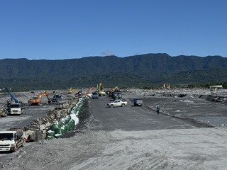 光復鄉臨時堤防4日完工  可擋豪雨以外進水風險