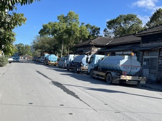 台糖光復糖廠供水花蓮災區　開放志工全天盥洗