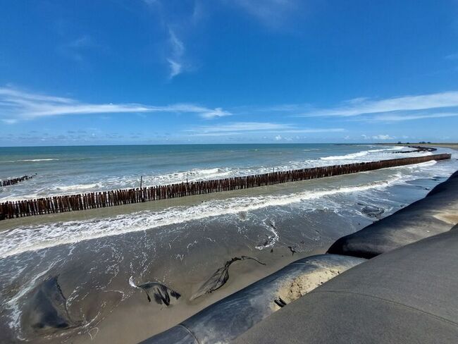 7月颱風衝破台南七股外海沙洲　市府推復育計畫 | 華視新聞