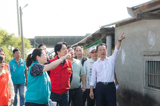 賴總統肯定中央地方民間協力　促丹娜絲風災後復建