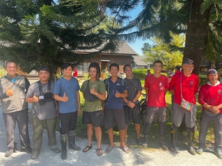 光復林道探勘隊返回　評估通往馬太鞍溪堰塞湖路線