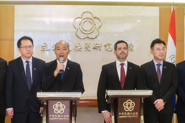 款宴友邦眾議院議長　韓國瑜感謝巴拉圭長期為台發聲 | 華視新聞