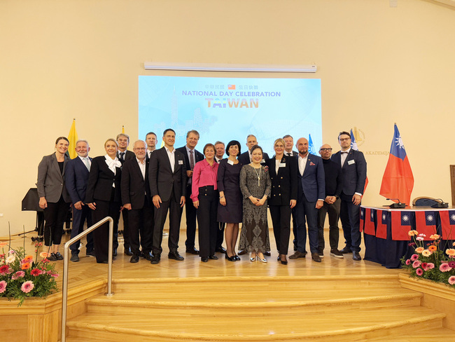 駐立代表處國慶酒會　展現台立深化友誼與民主價值 | 華視新聞