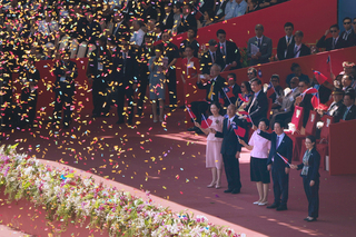 國慶大會　僑胞籲不分黨派攜手團結永享自由民主