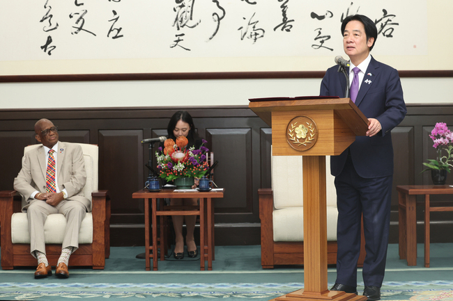 總統會見聖露西亞總督　期待多元合作貢獻區域繁榮 | 華視新聞