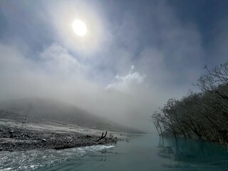 花蓮光復堰塞湖新水位計啟用  蓄水量下修至155萬噸