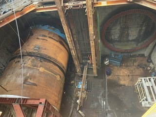 桃捷綠線工程推進　八德區又1潛盾機發進