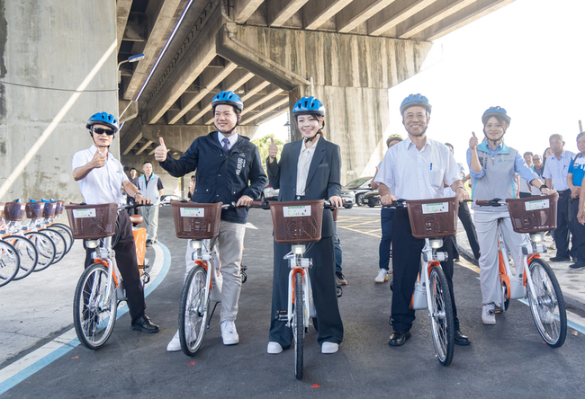 竹市鹽港溪流域自行車道完工啟用　串聯客庄聚落 | 華視新聞