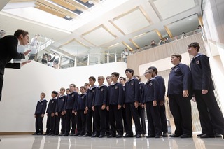 維也納少年合唱團快閃故宮　來台開唱「雨夜花」