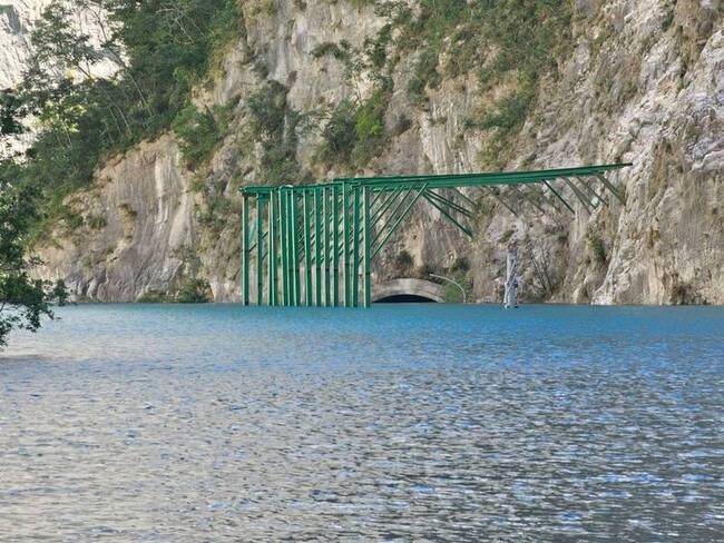 立霧溪堰塞湖淹沒隧道西口　秀林收容所開設5天 | 華視新聞