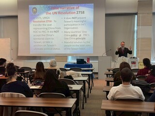 駐土耳其代表演說  提「台灣有事世界有事」觀