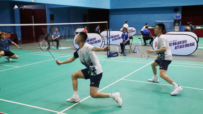 全運會羽球 地主雙胞胎兄弟李芳任、李芳至拚金 | 華視新聞