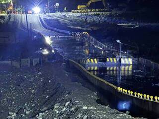 季連成：馬太鞍溪橋臨時便道無沖毀　僅護欄走位