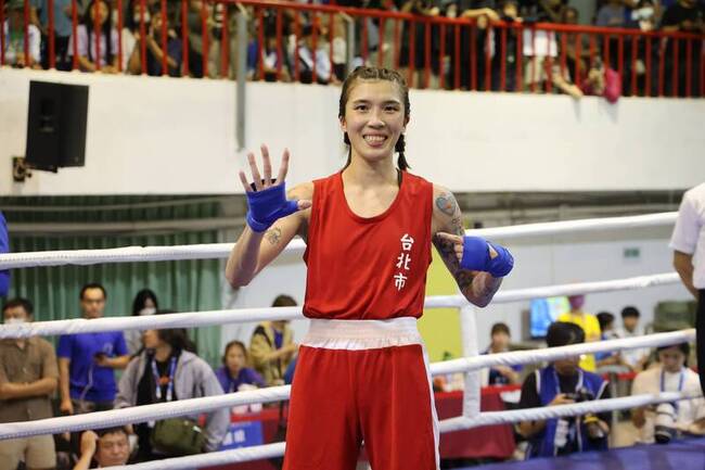 全運會女子拳擊  黃筱雯完勝對手摘金締造5連霸 | 華視新聞