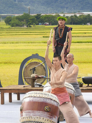 優人神鼓攜手桑布伊共演  「池上秋收」給靈魂祝福