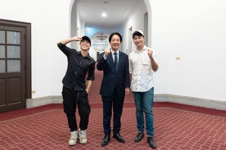 與網紅談金門服役　總統：一紙協議無法獲得真正和平