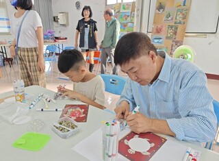 澎湖菓葉社區營造計畫  推Q版玻璃龜傳承乞龜文化