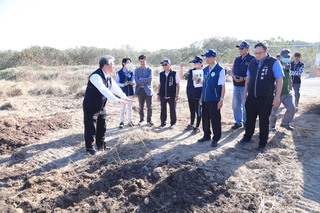 環境部視察中市廚餘掩埋場  有效管控非洲豬瘟疫情