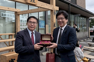 因鄭成功結緣　黃偉哲訪日本平戶市推台南農產