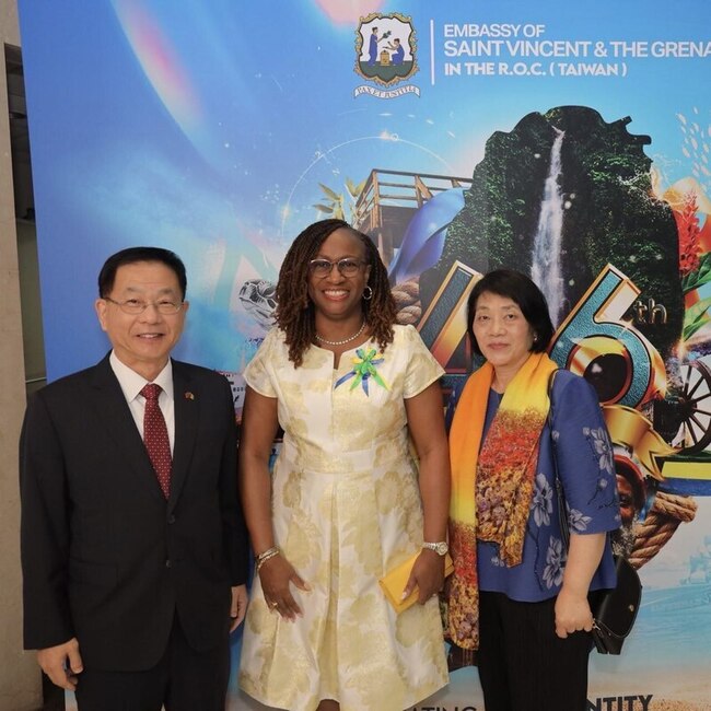 聖文森大使：台聖邦誼緊密　持續促進社會自由與繁榮 | 華視新聞