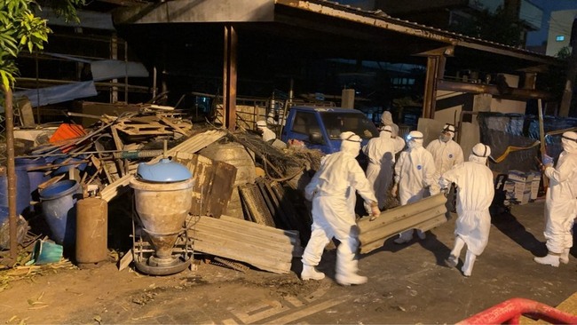 台中非洲豬瘟案場環境髒亂　化學兵將進場清消 | 華視新聞