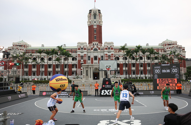 總統盃籃球賽府前開打　賴總統：解放凱達格蘭大道 | 華視新聞