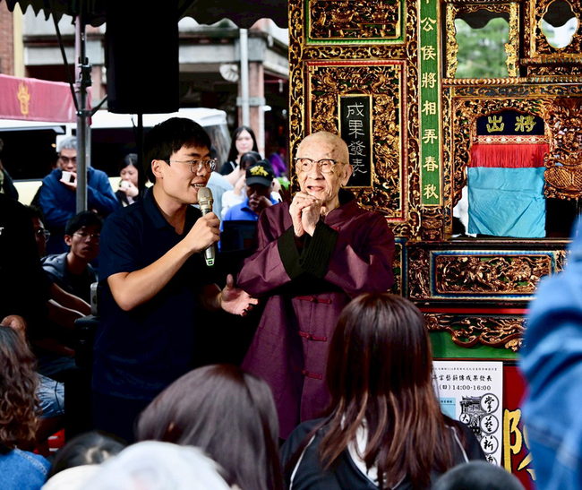 掌藝薪傳成果發表最小學員大班　94歲陳錫煌親坐鎮 | 華視新聞