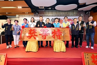 苗栗優質大閘蟹評鑑　吳克豐讓蟹吃好吃飽奪特等獎