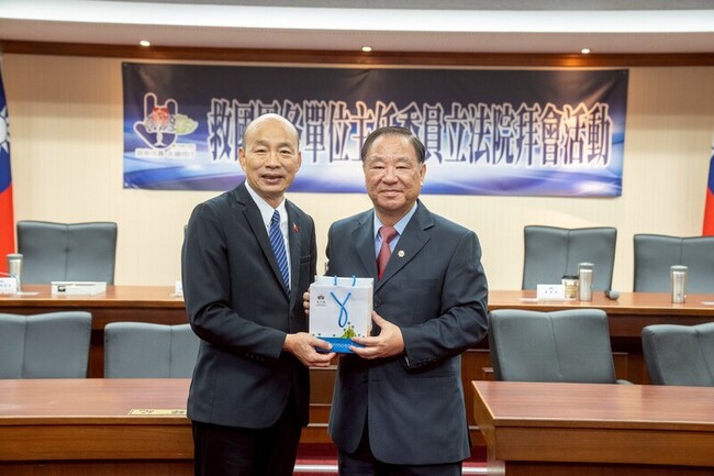 接見救國團　韓國瑜：照顧青年是國家重要課題 | 華視新聞