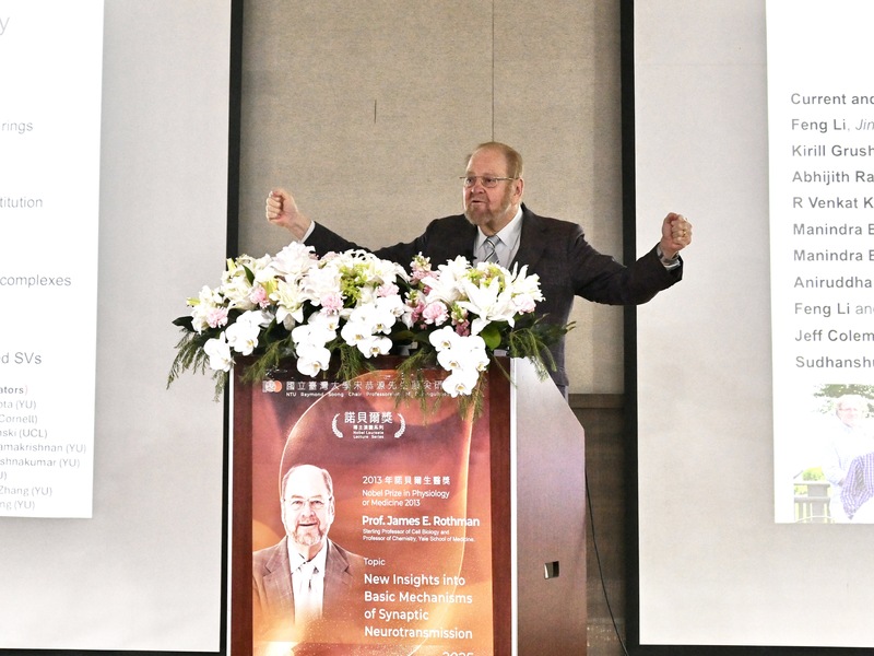 諾貝爾生醫獎得主詹姆士．羅思曼