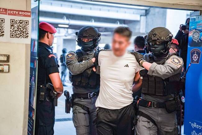 引渡緬甸KK園區主謀佘智江  於曼谷機場移交中國警方 | 華視新聞