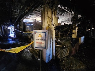 桃園南門市場大火受損　市府：全數拆除是錯誤謠言