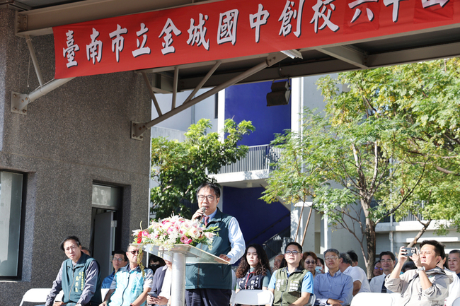 台南金城國中64週年校慶　韓國姊妹校到訪祝賀 | 華視新聞