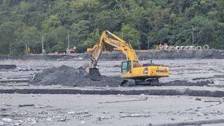 花蓮馬太鞍溪橋便道9成埋淤泥　涵管大致完好