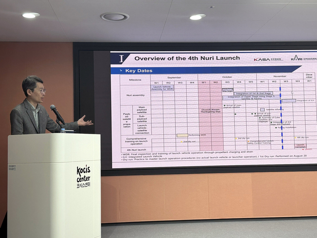 韓製火箭世界號將第4次升空　首次夜間發射 | 華視新聞