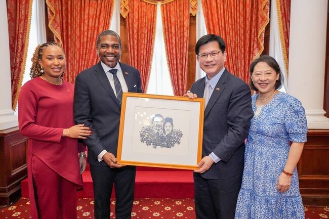 林佳龍歡迎聖克里斯多福總理　感謝堅定支持台灣 | 華視新聞