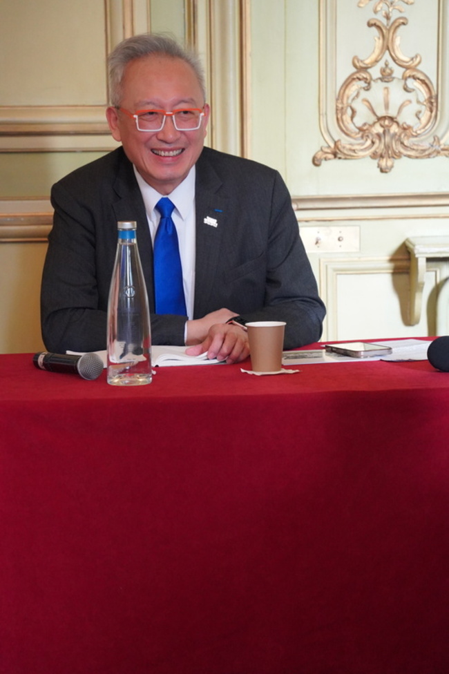 吳志中現身巴黎演說：台灣藉3大支柱應對中國威脅 | 華視新聞