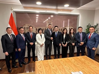 江啟臣拜會巴拉圭總統潘尼亞　感謝在國際上堅定挺台