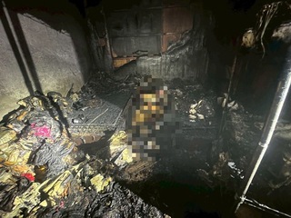 桃園八德民宅火警 屋內焦黑、68歲男死亡