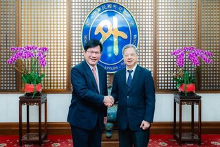林佳龍與龔明鑫舉行雙部長會議　攜手推動經濟外交