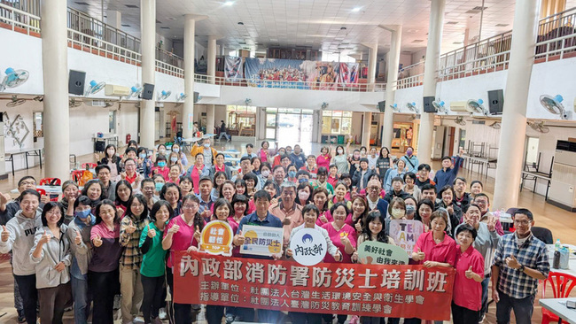 銀髮教學服務跨界防災培訓　劉世芳盼提升社區韌性 | 華視新聞