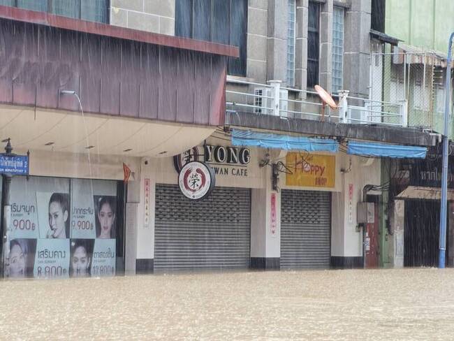 泰國合艾水患重創商家　台商工廠停工交通癱瘓 | 華視新聞