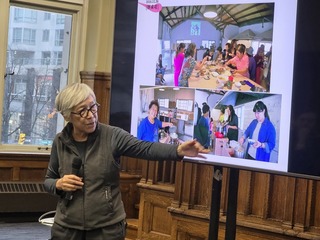 吳瑪俐在溫哥華模擬「旗津灶咖」 解讀台灣好滋味